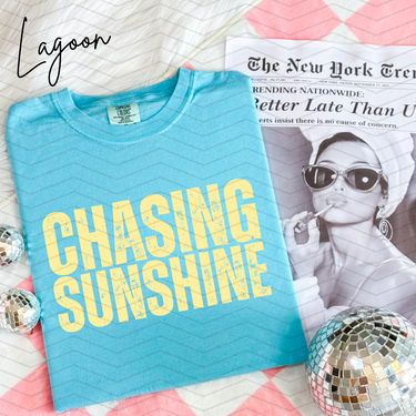 Chasing Sunshine Comfort Colors Tee